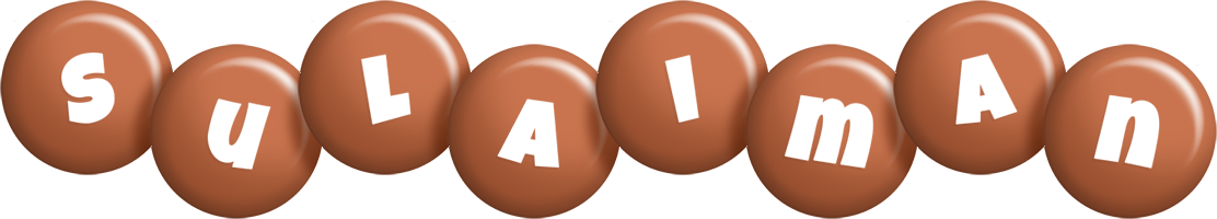 Sulaiman candy-brown logo