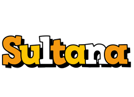 Sultana cartoon logo