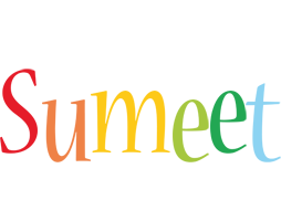 Sumeet birthday logo
