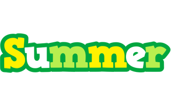 Summer soccer logo