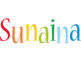 Sunaina birthday logo