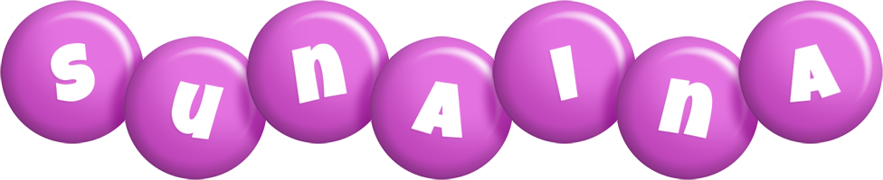 Sunaina candy-purple logo