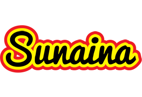 Sunaina flaming logo