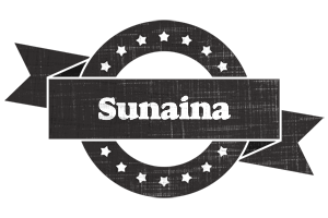 Sunaina grunge logo