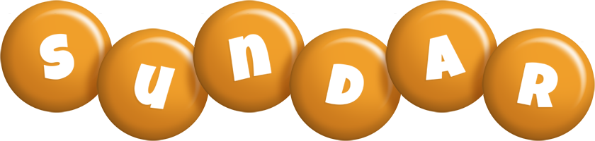 Sundar candy-orange logo