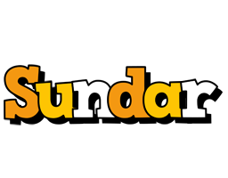 Sundar cartoon logo