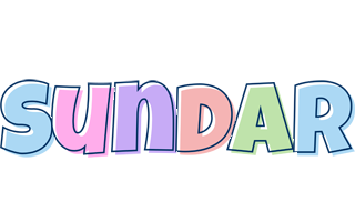 Sundar pastel logo