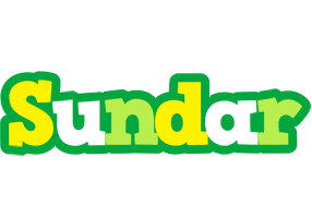 Sundar soccer logo