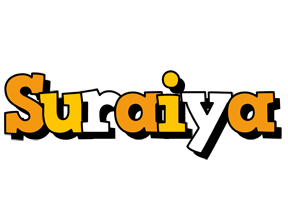 Suraiya cartoon logo