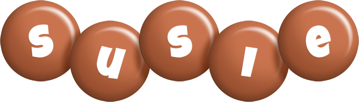 Susie candy-brown logo