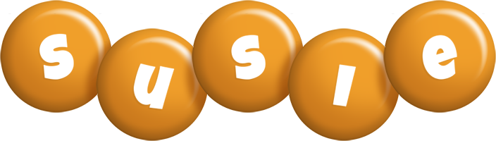 Susie candy-orange logo