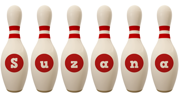 Suzana bowling-pin logo