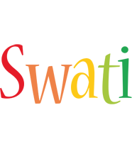 Swati birthday logo