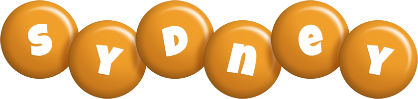 Sydney candy-orange logo