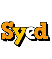 Syed cartoon logo