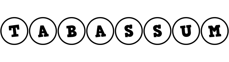 Tabassum handy logo