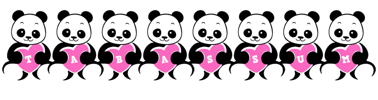 Tabassum love-panda logo