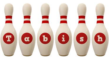 Tabish bowling-pin logo