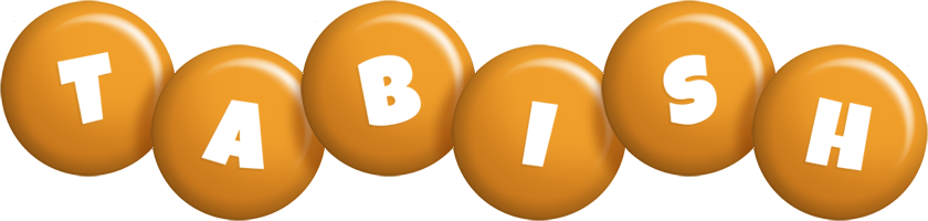 Tabish candy-orange logo