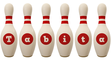 Tabita bowling-pin logo