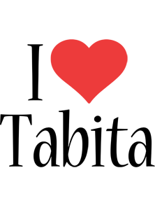 Tabita i-love logo