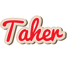 Taher chocolate logo