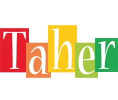 Taher colors logo