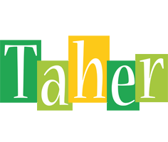 Taher lemonade logo