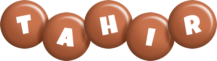 Tahir candy-brown logo