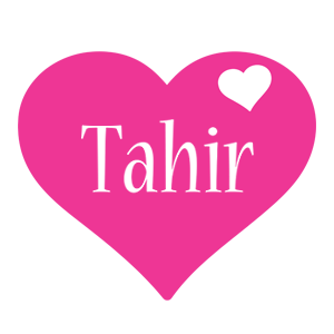 Tahir love-heart logo