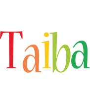 Taiba birthday logo