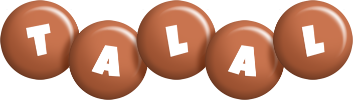 Talal candy-brown logo
