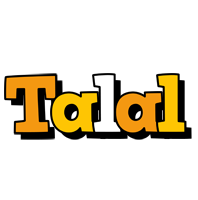 Talal cartoon logo