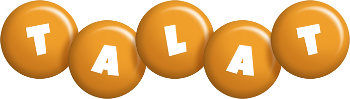 Talat candy-orange logo
