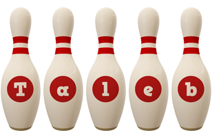 Taleb bowling-pin logo