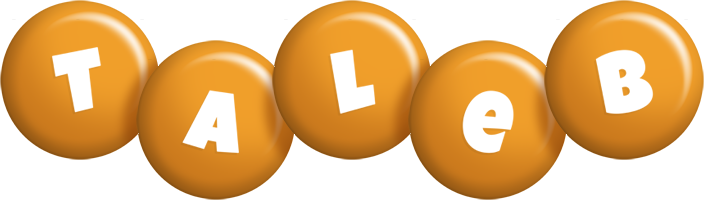 Taleb candy-orange logo