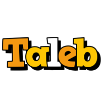 Taleb cartoon logo