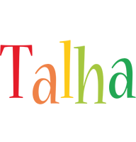 Talha birthday logo