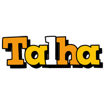 Talha cartoon logo