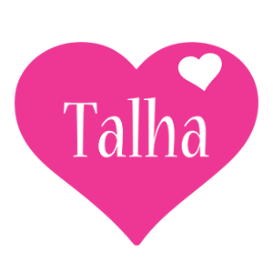 Talha love-heart logo