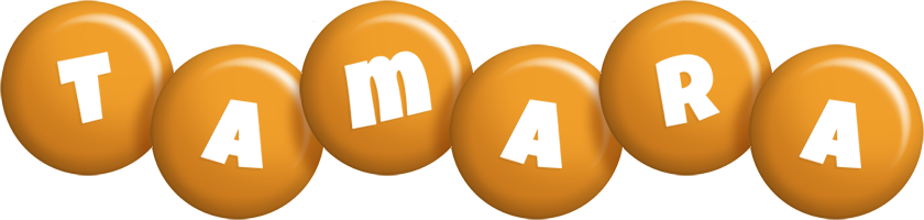 Tamara candy-orange logo