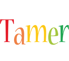Tamer birthday logo