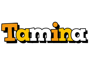Tamina cartoon logo