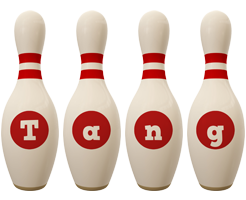 Tang bowling-pin logo