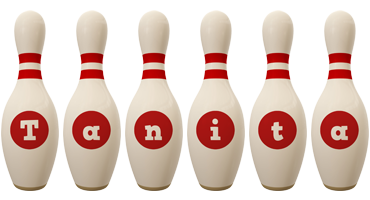 Tanita bowling-pin logo