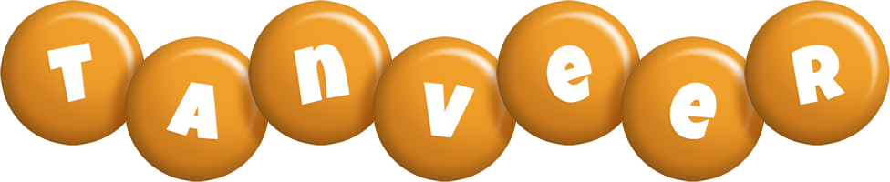 Tanveer candy-orange logo