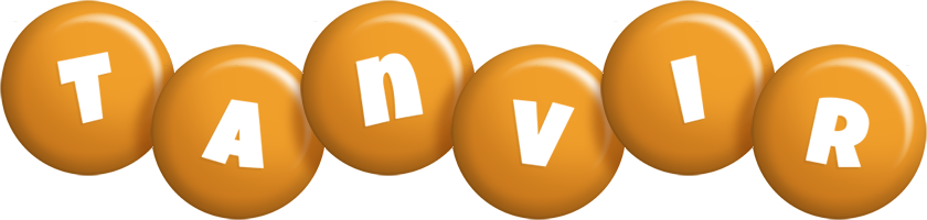 Tanvir candy-orange logo
