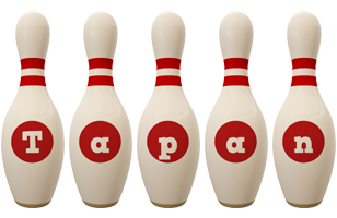 Tapan bowling-pin logo