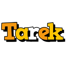 Tarek cartoon logo