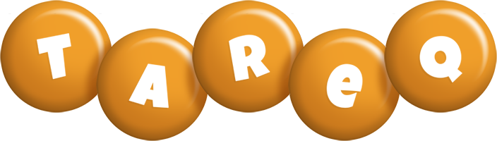 Tareq candy-orange logo